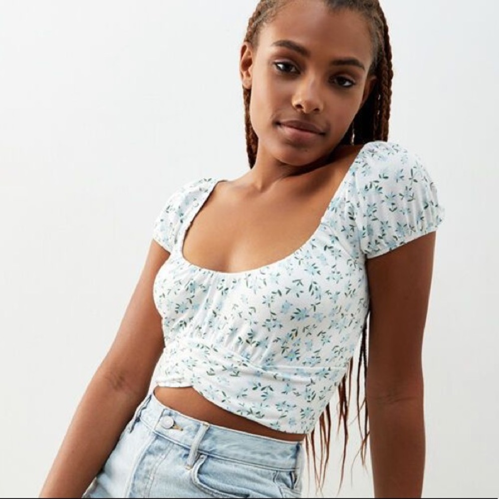 PacSun Riley Wrap Top